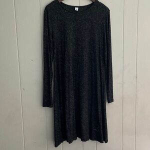 Old Navy Black Long Sleeve Dress